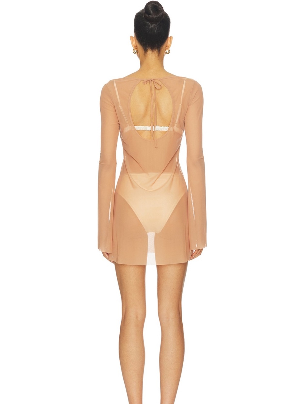 Bond-Eye Ring Priya Mini Dress Fawn Mesh XS/S